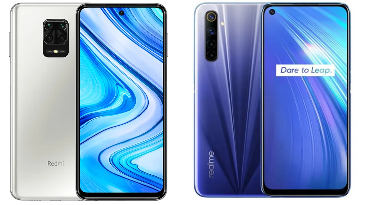 Redmi Note 9S & Realme 6