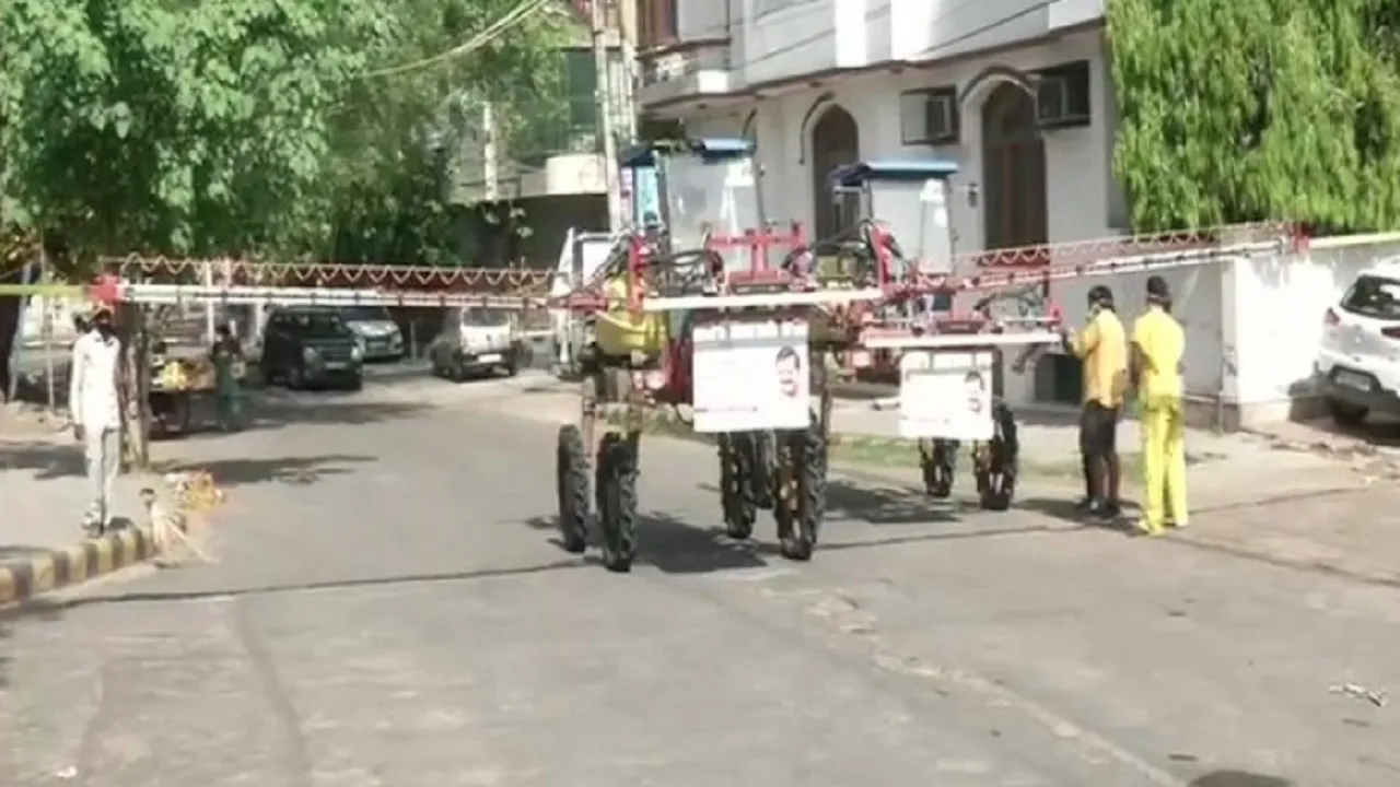 Delhi Machine Corona Virus