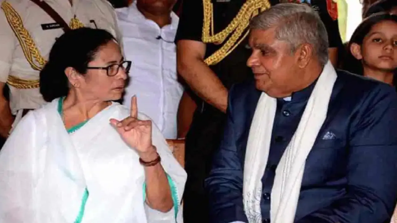 Mamta Banerjee Jagdeep Dhankar