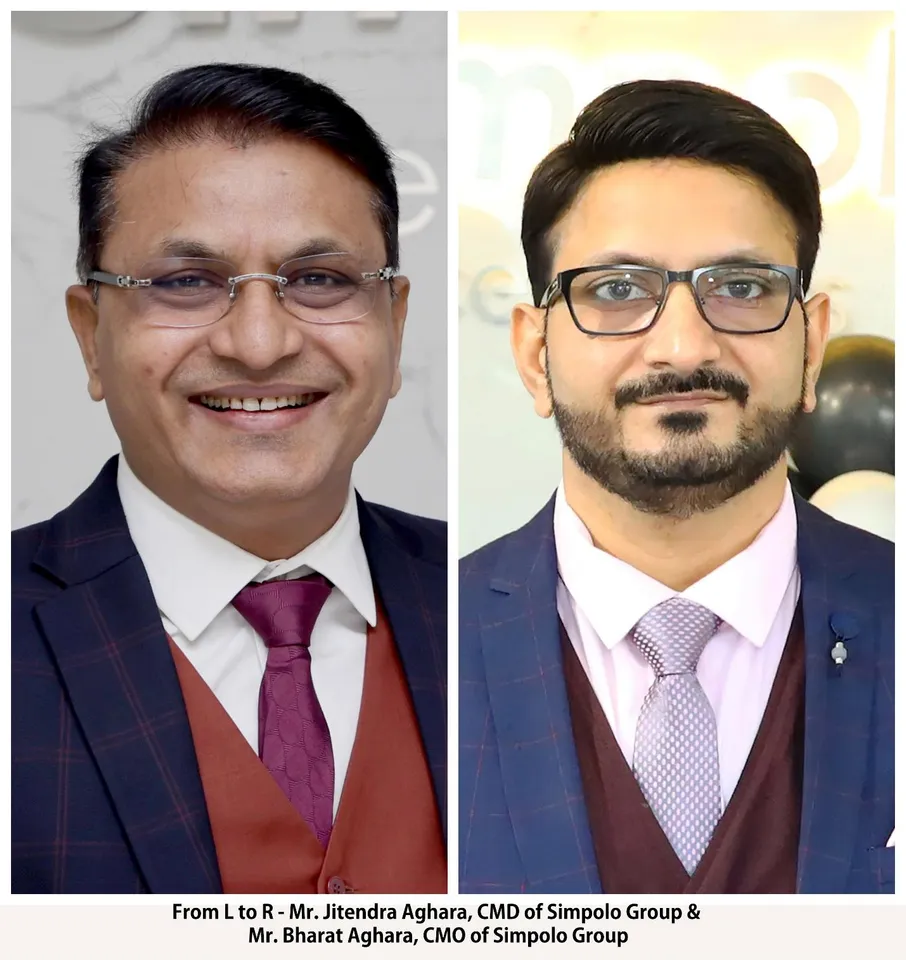 From L to R - Mr Jitendra Aghara