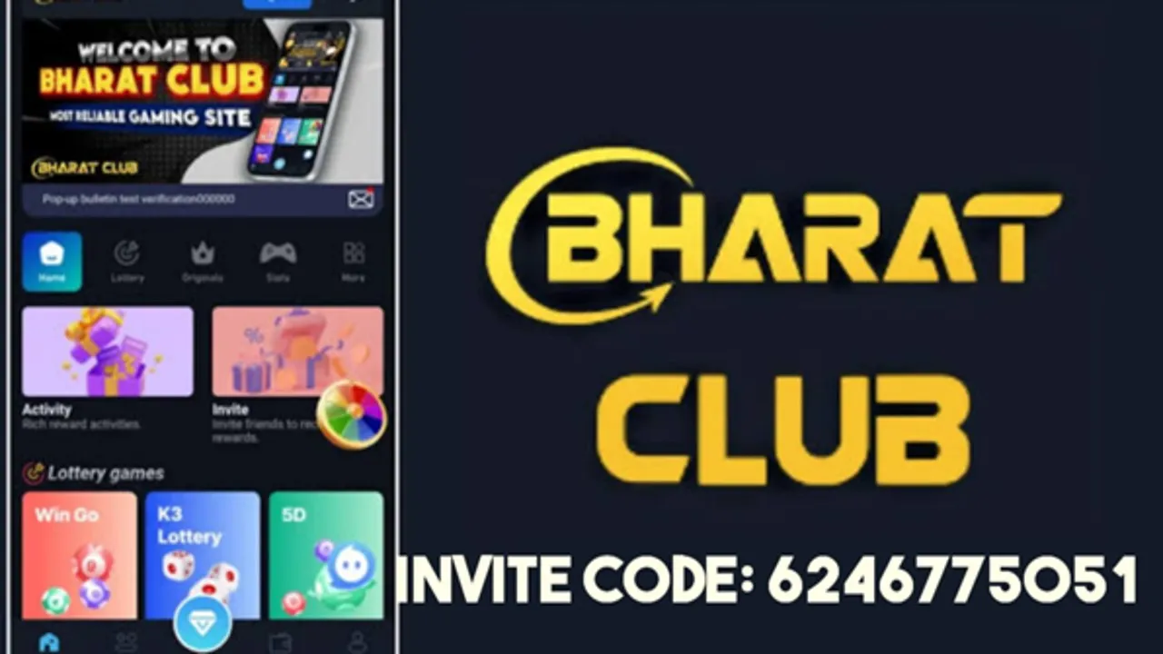 Bharat Club Invite Code 6246775051  Bharat Club App