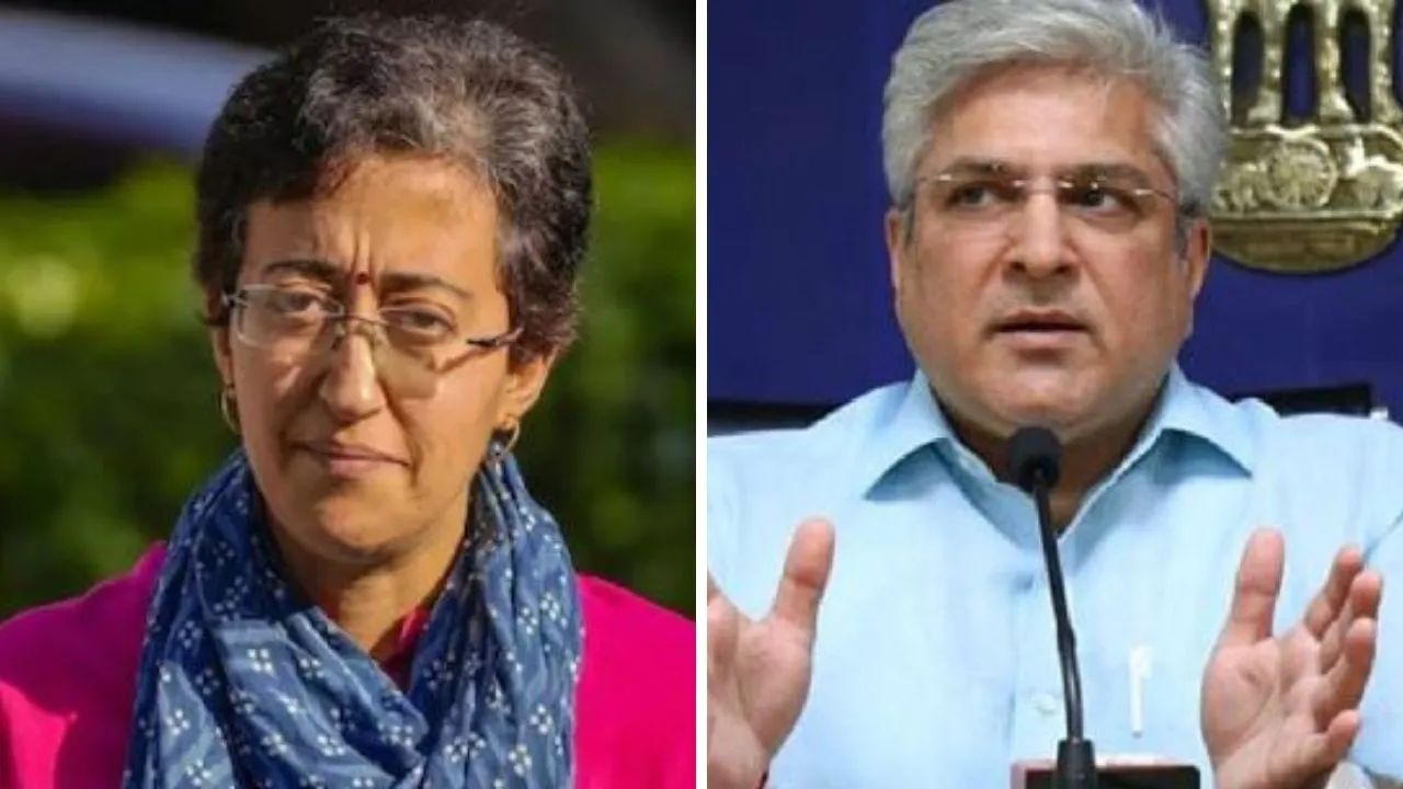 atishi and gehlot