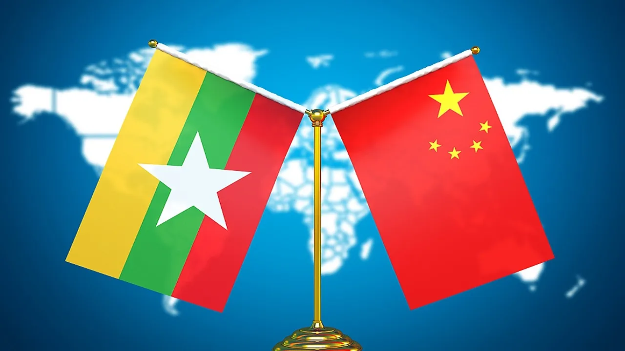 China and Myanmar