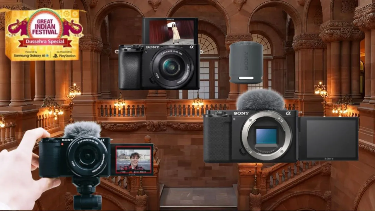 Amazon Great Indian Festival Sale 2024 Best Sony mirrorless cameras 