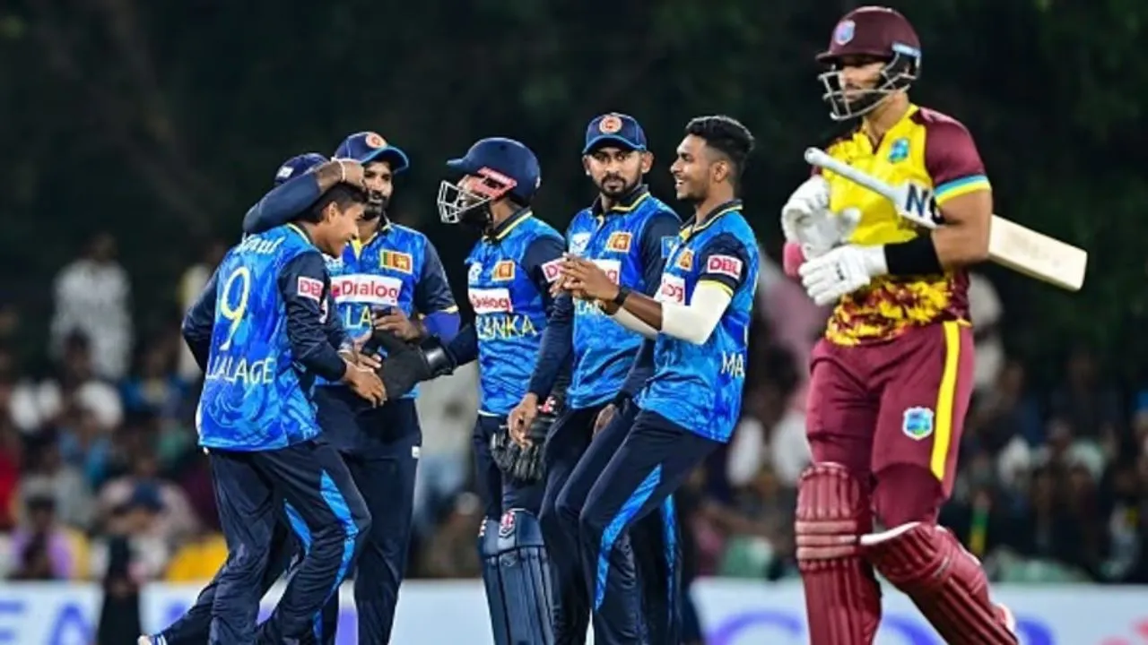 SL vs WI  Dunith Wellalage 