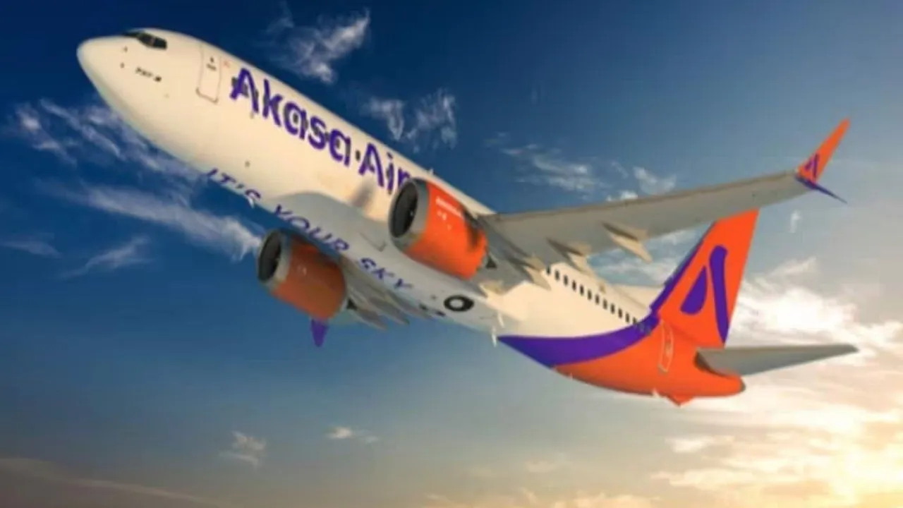 Akasa Air flight