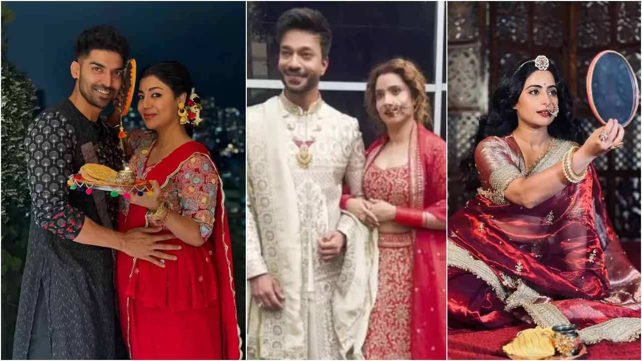 tv actresses karwa chauth