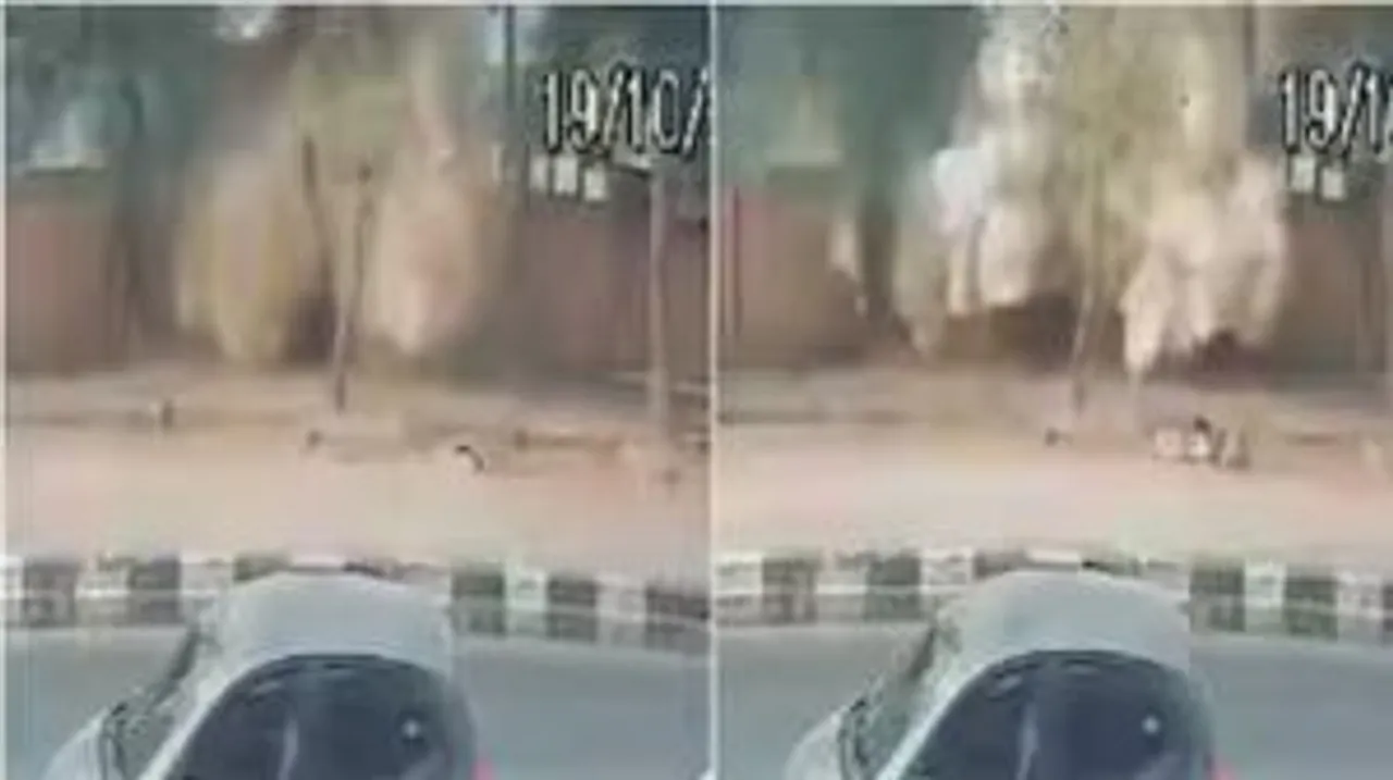Delhi Blast CCTV