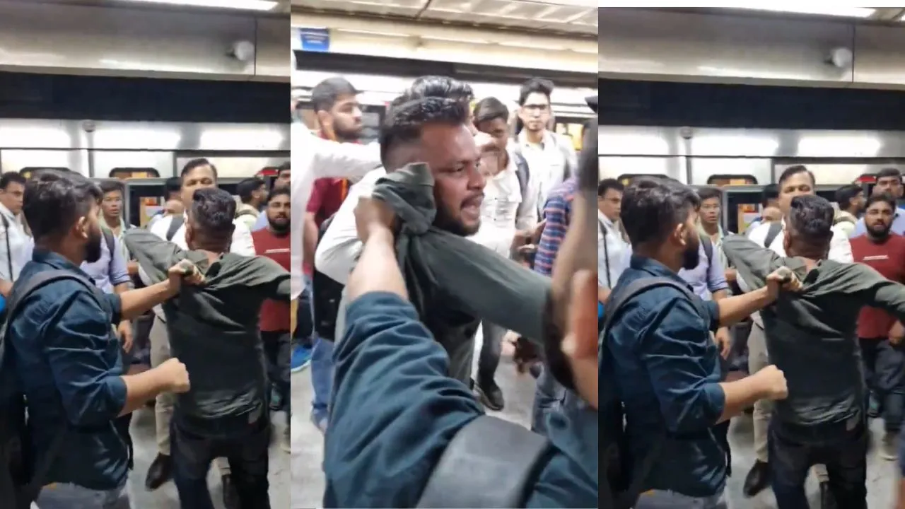 delhi metro video viral 