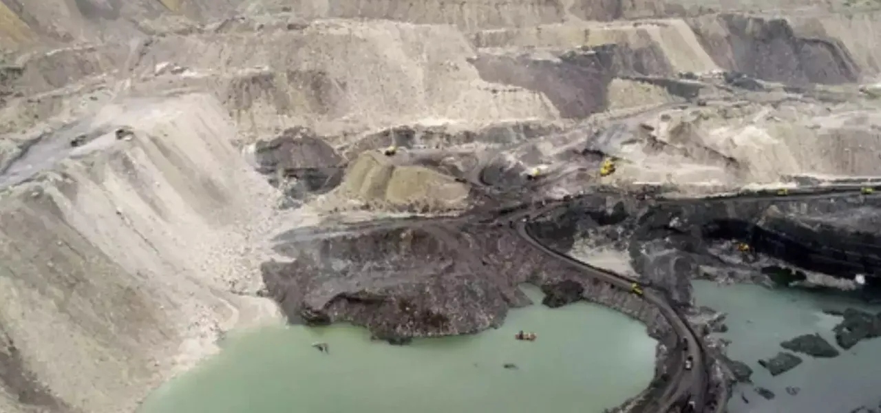Korba soil collapsed