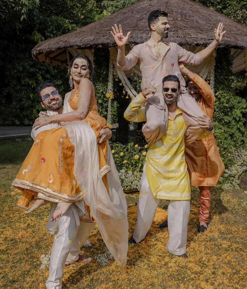 Surbhi Jyoti haldi 3