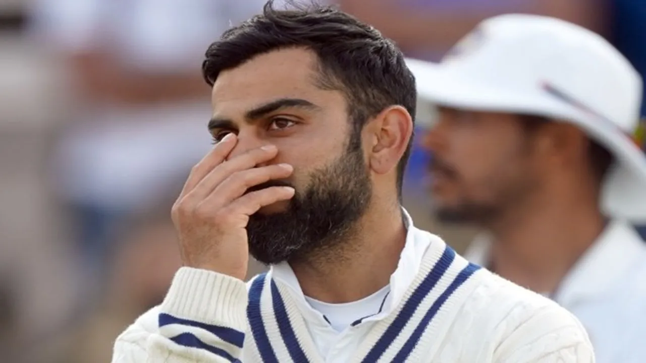 virat kohli test photos