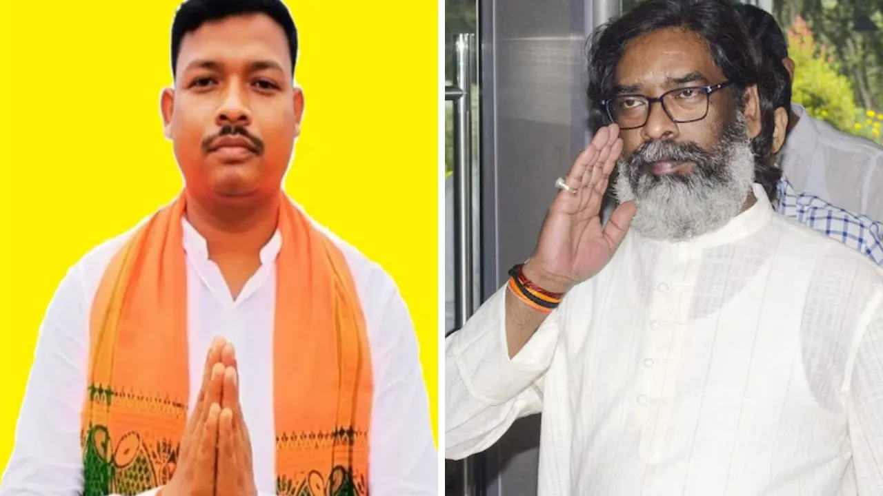 Hemant Soren and Gamaliel Hembram
