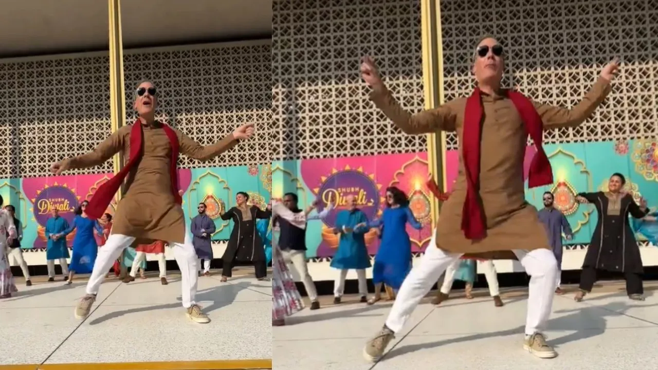 Eric Garsett Diwali Viral Dance Video