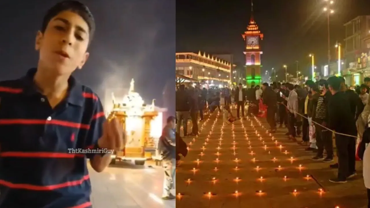 viral video lal chowk