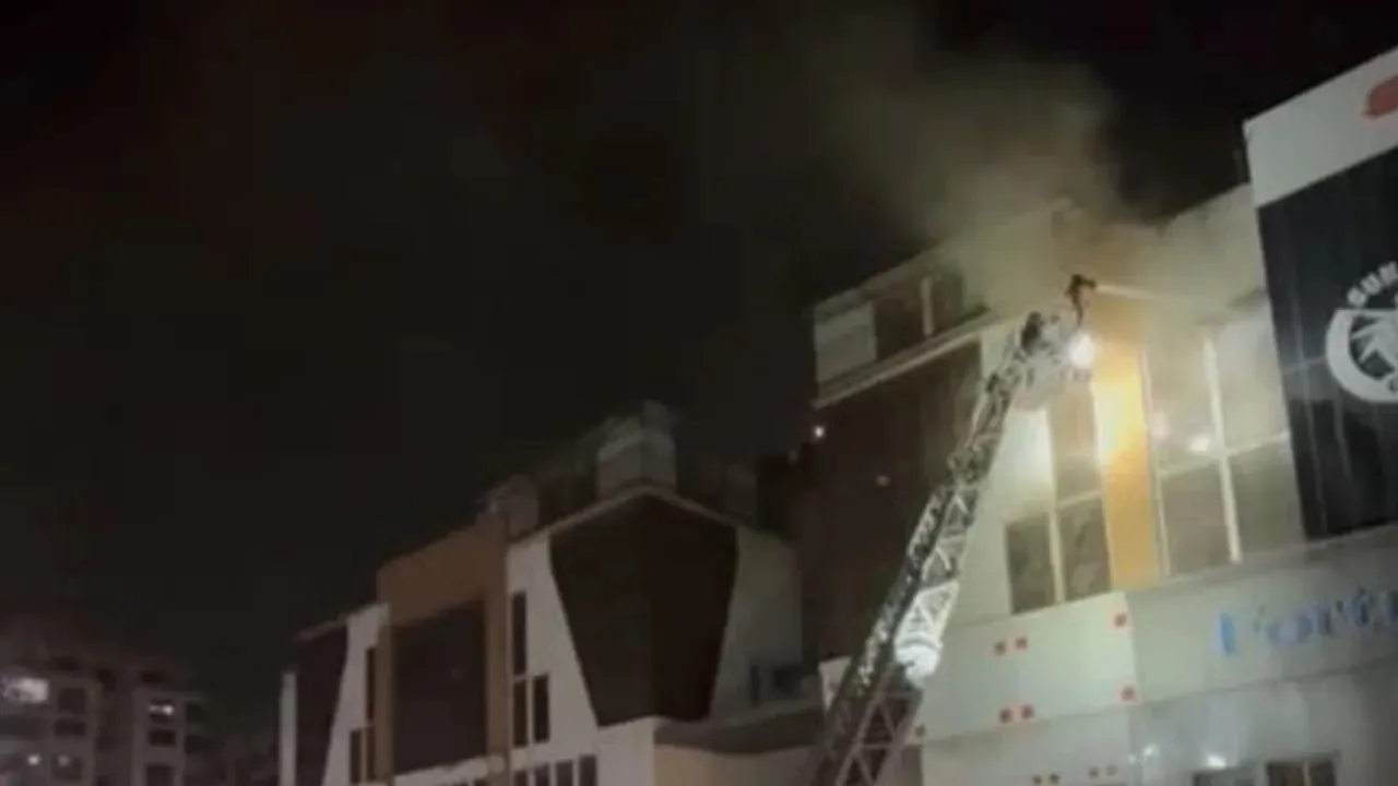 Surat fire broke out spa centre
