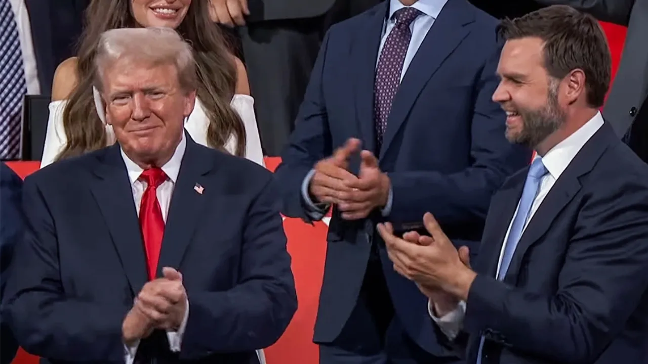 Donald Trump and JD Vance