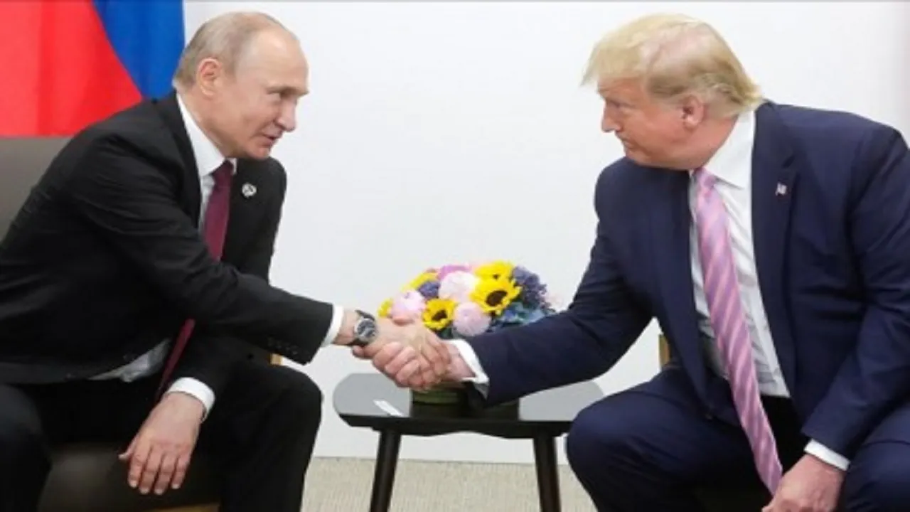 Vladimir Putin and Donald Trump
