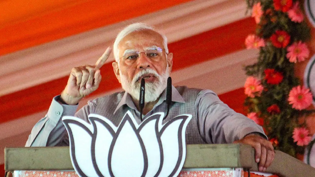 PM Modi rally in Maharashtra