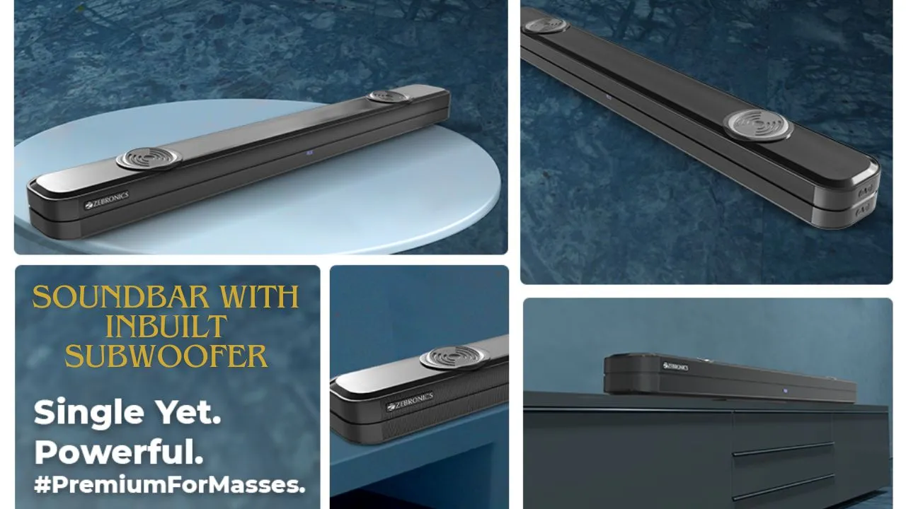 Soundbar With Inbuilt Subwoofer