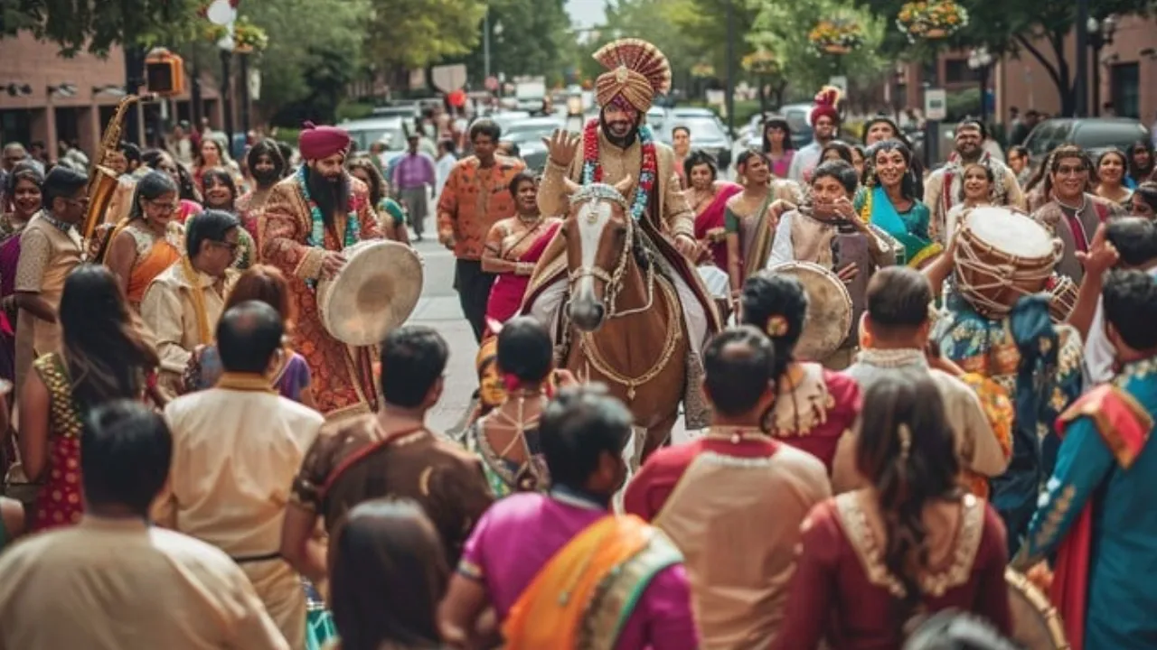 Many youths started dancing Naked in Barat in Meerut UP