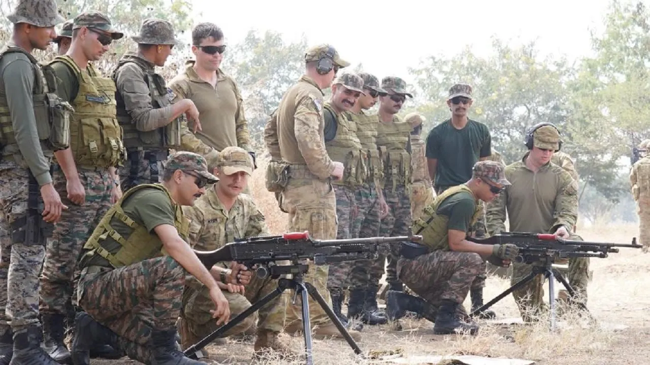 army of india and australia