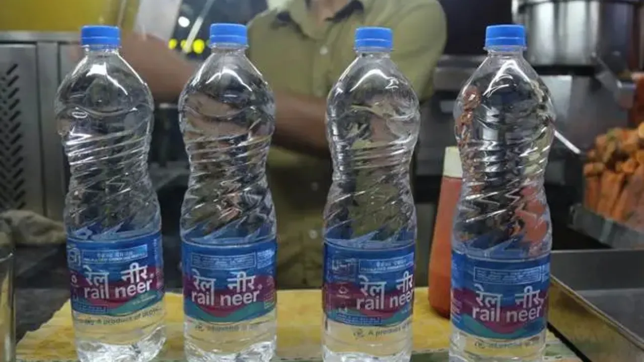 If any one Ask More Price then MRP In Train Do Complain know how Rail neer Water