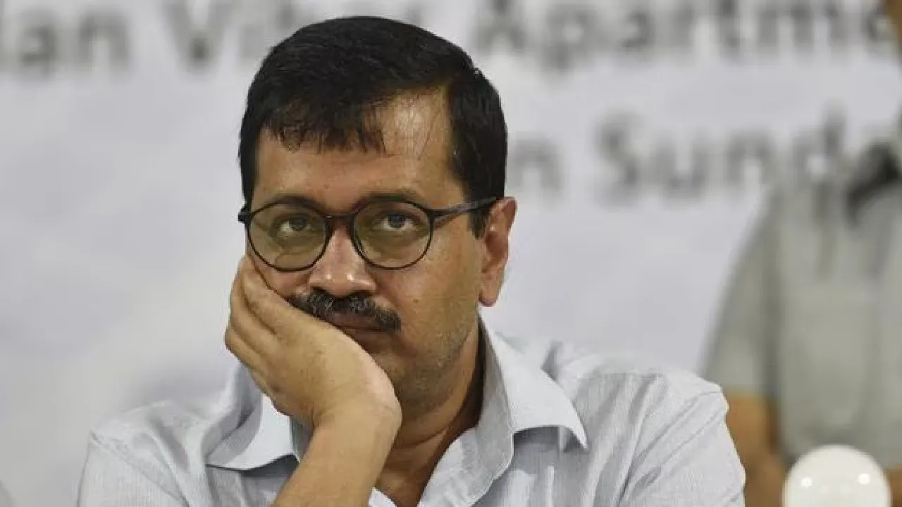 kejriwal sad pic