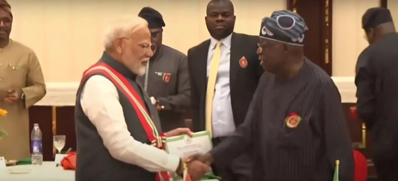Modi Nigeria award