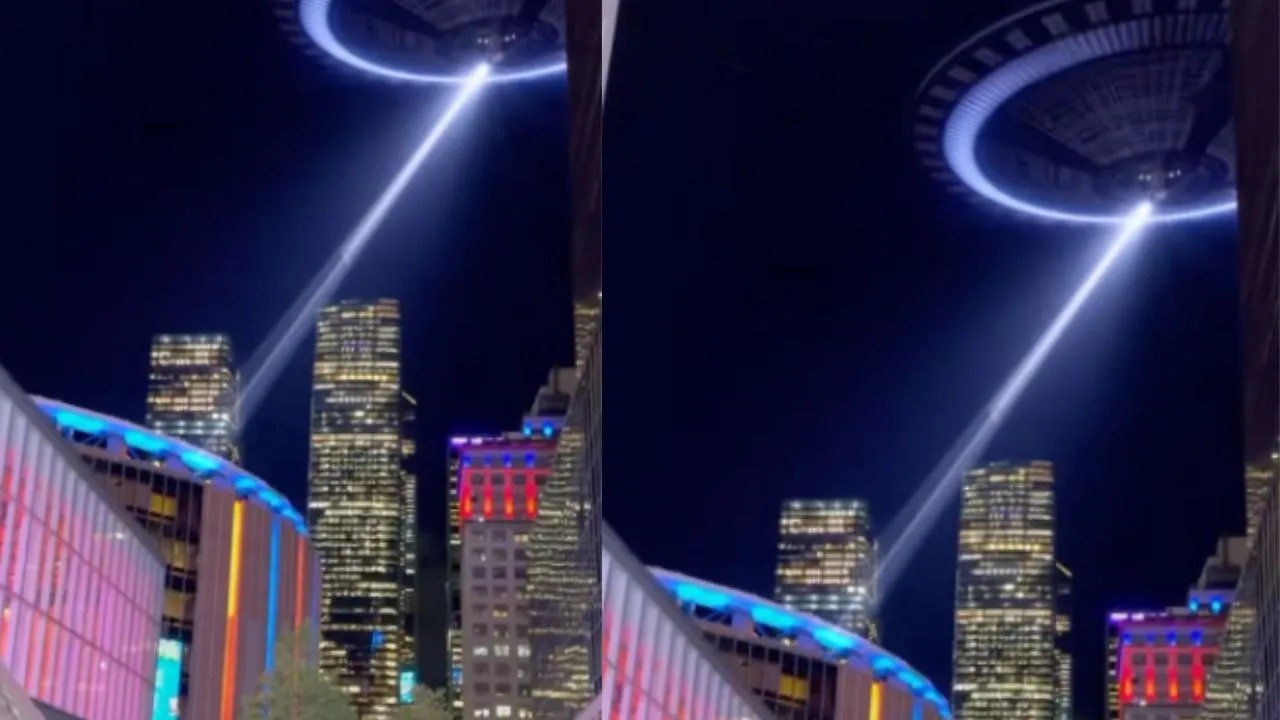 UFO viral video
