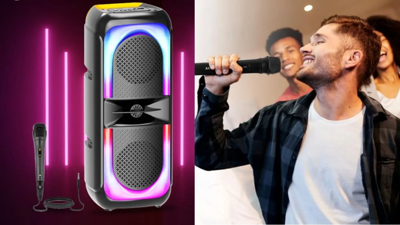 Karaoke Speaker With Mic