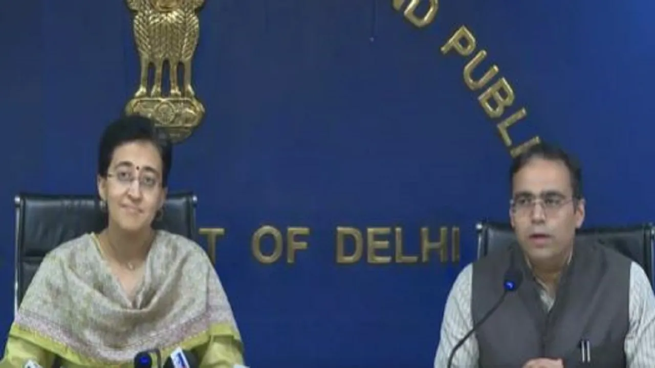 CM Atishi Marlena in delhi