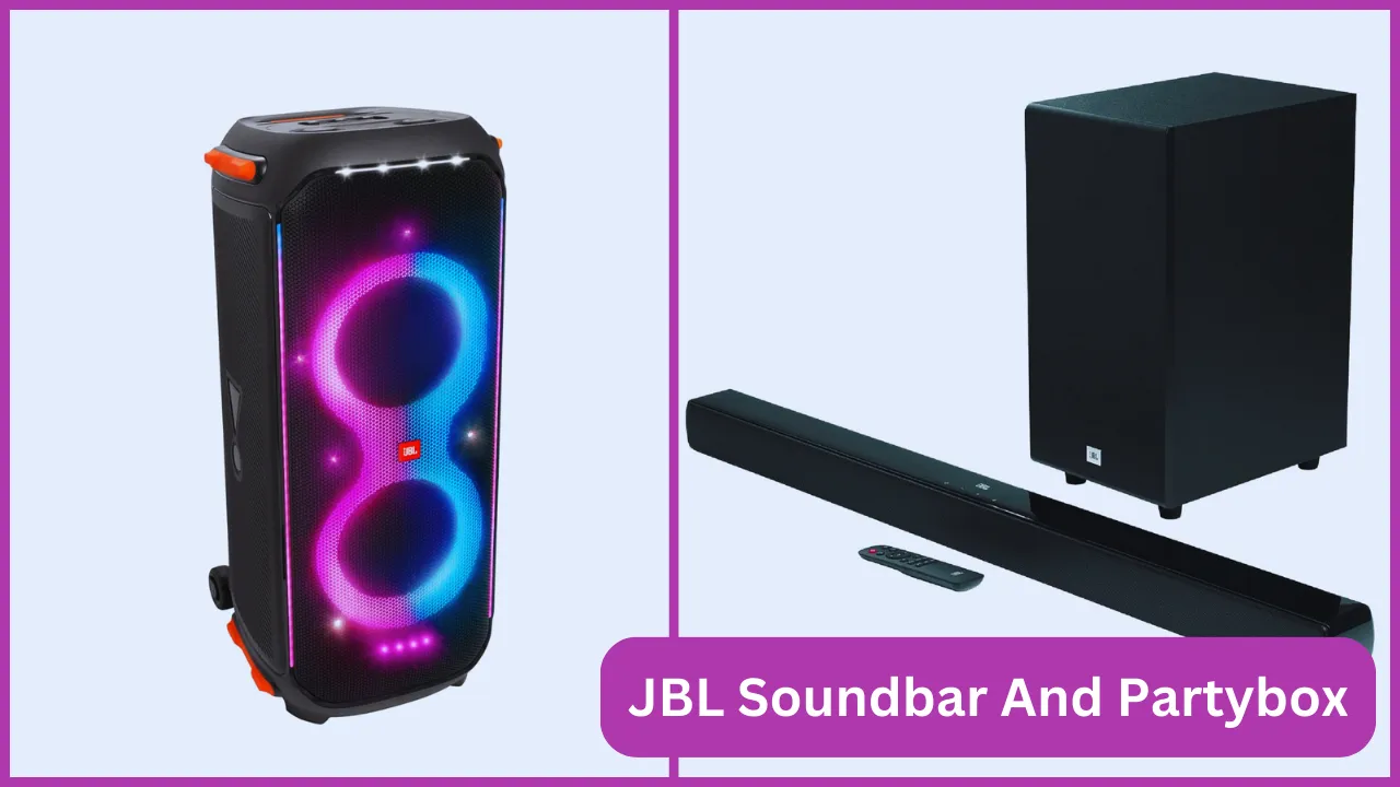 JBL Soundbar And Partybox