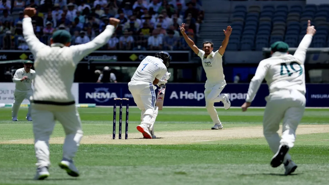 india vs australia perth test 150 all out