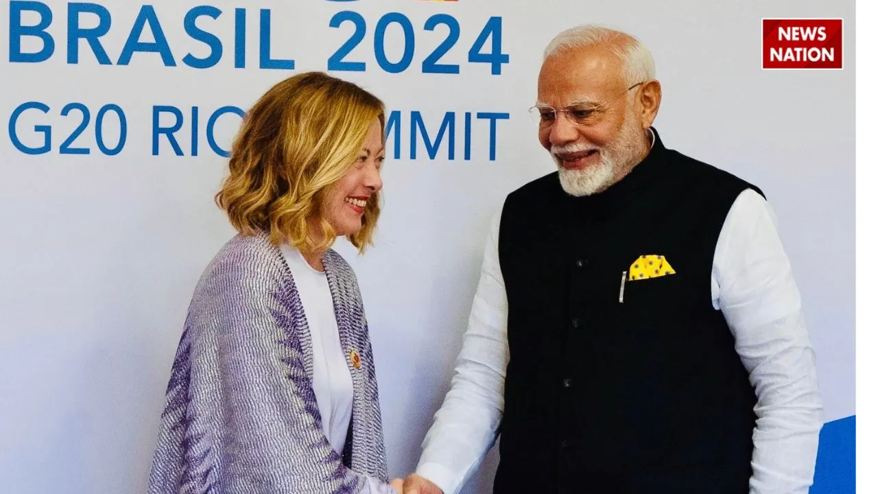 PM Modi Italy PM Georgia Meloni