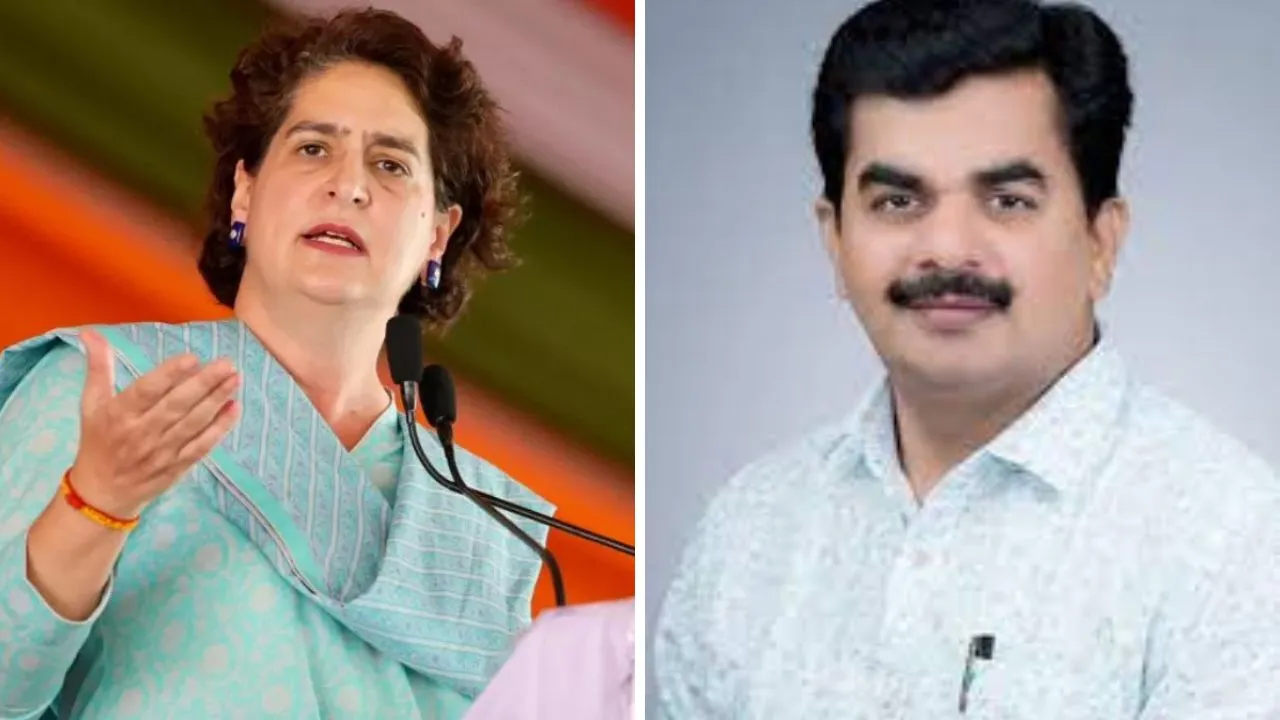 Priyanka Gandhi and RAVINDRA VASANTRAO