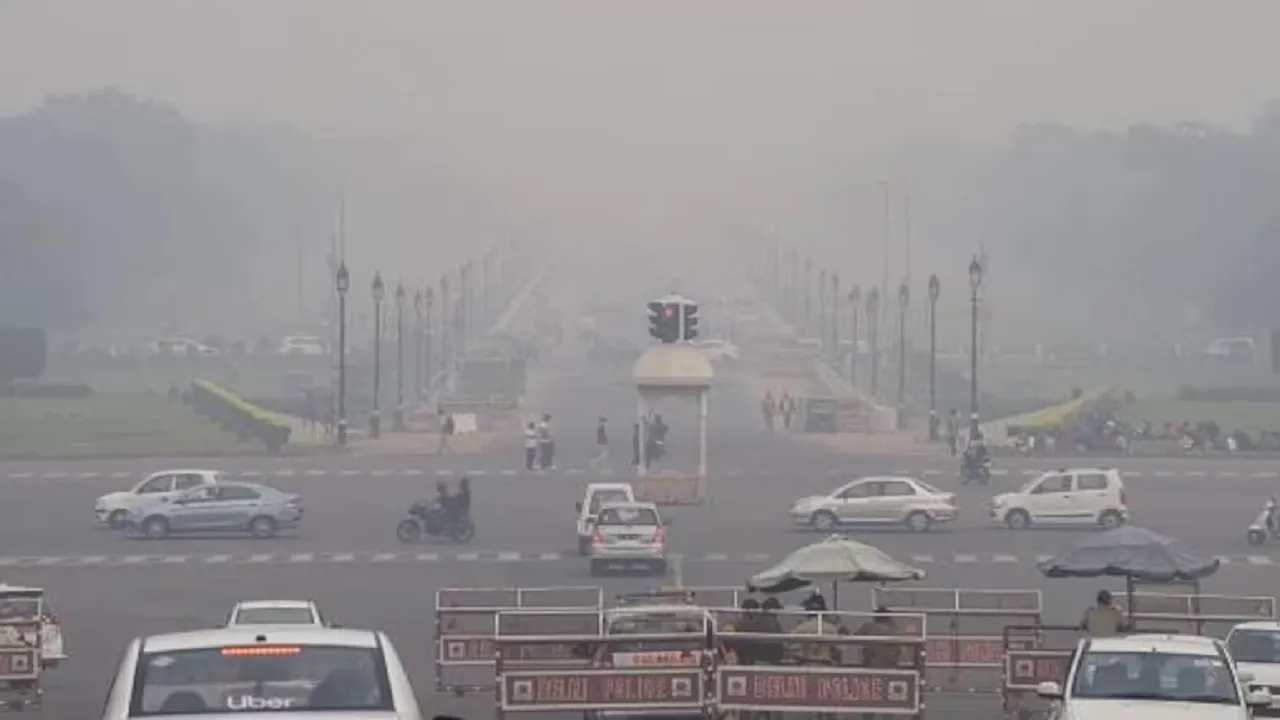 delhi pollution 24 November