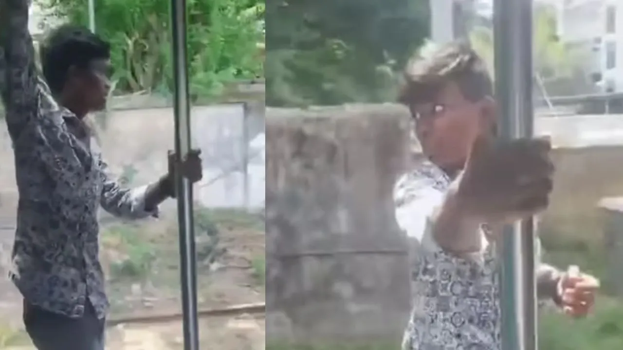viral video train accident 