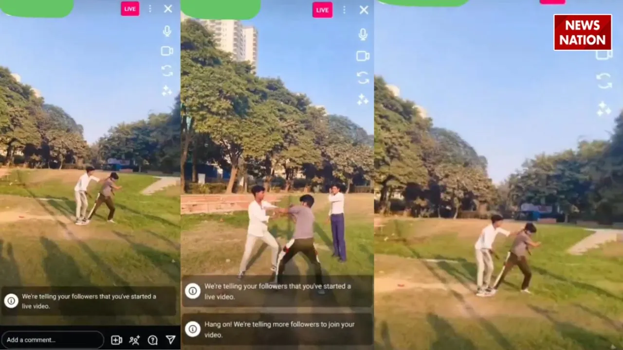 instgram live fight