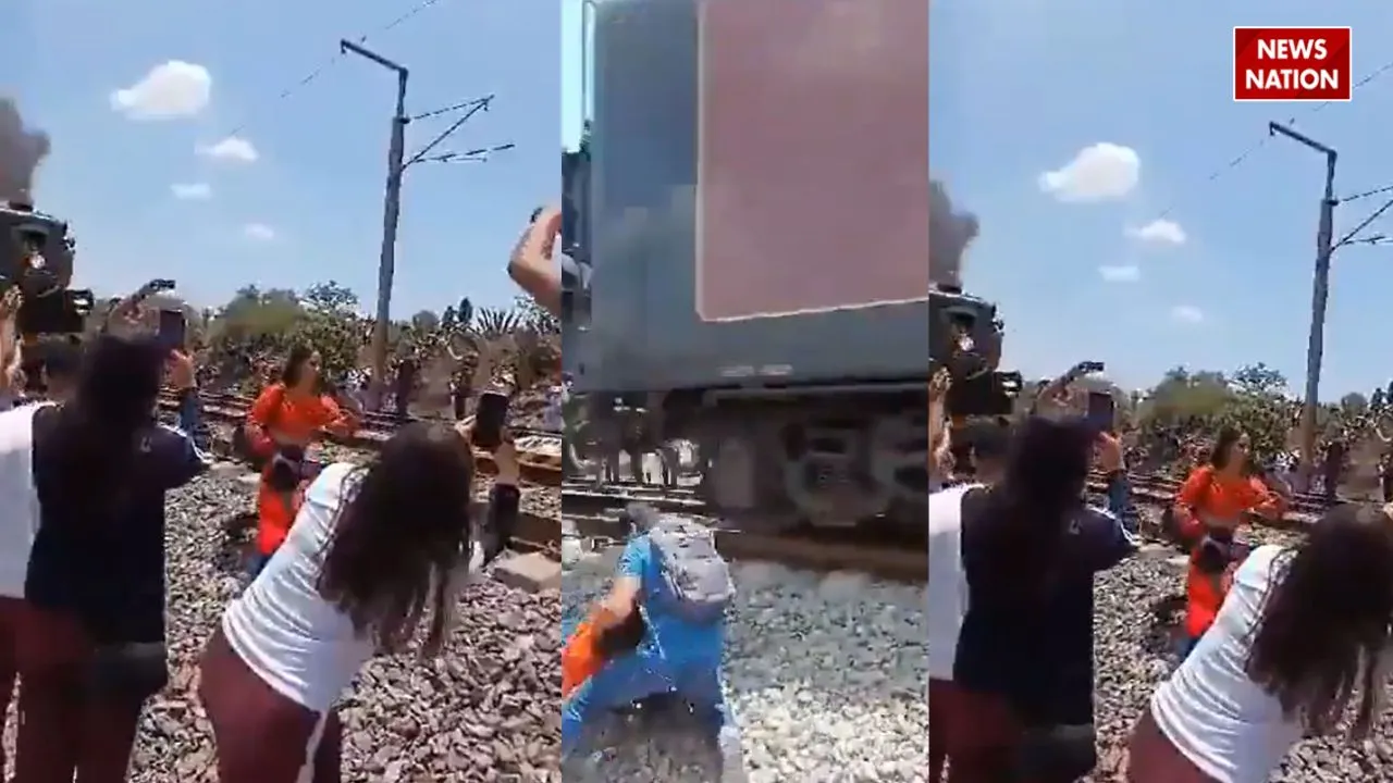 VIRAL TRAIN ACCIDENT VIDEO