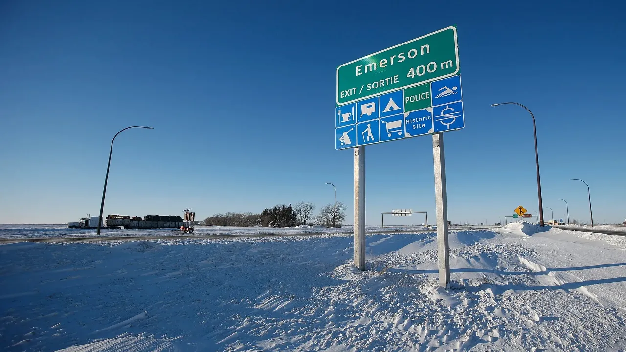 US Canada Border