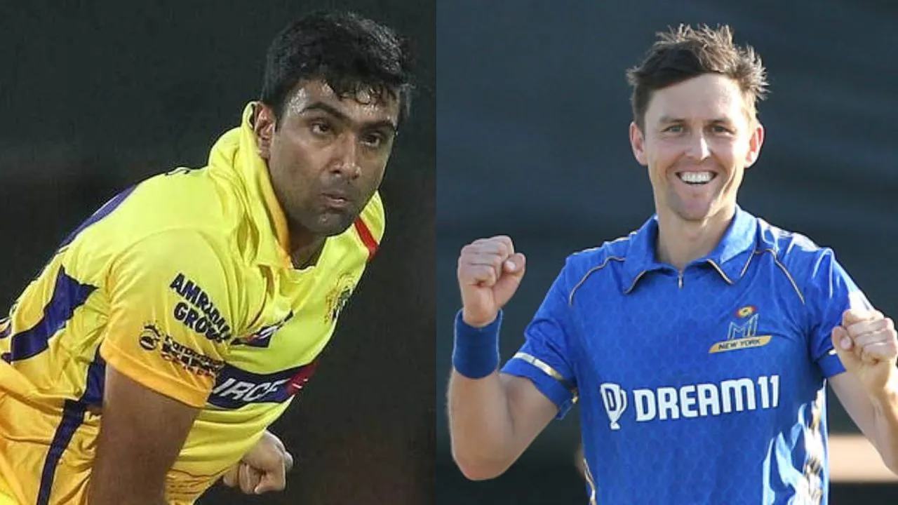 R Ashwin Trent Boult 