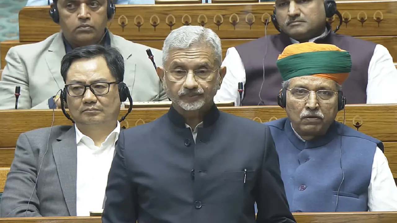 S Jaishankar in LS