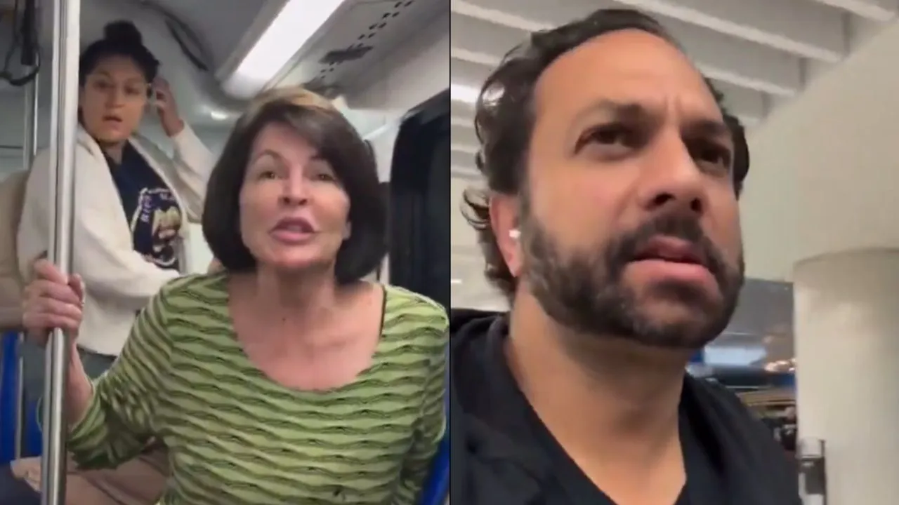 American woman's racist comment on Indian man