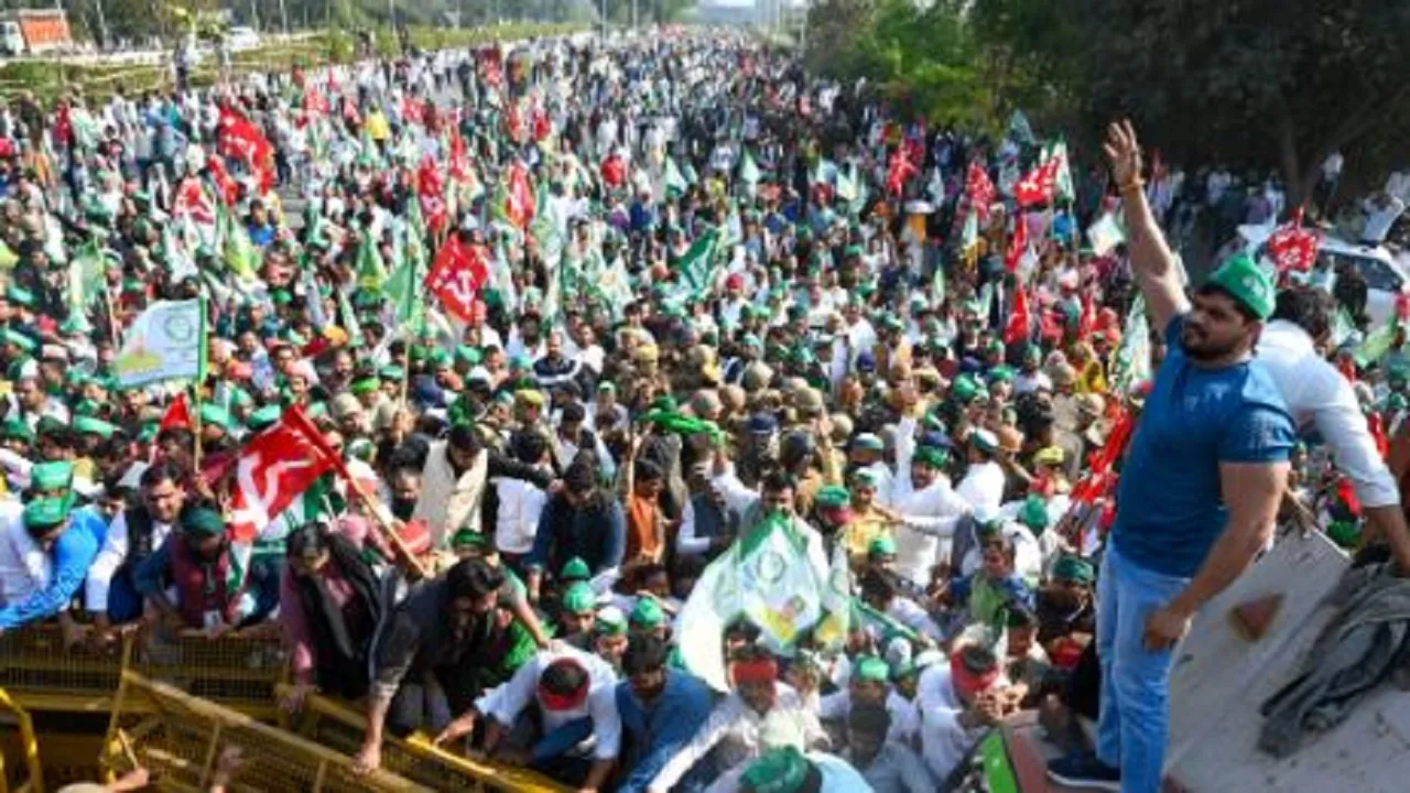 kisan andolan
