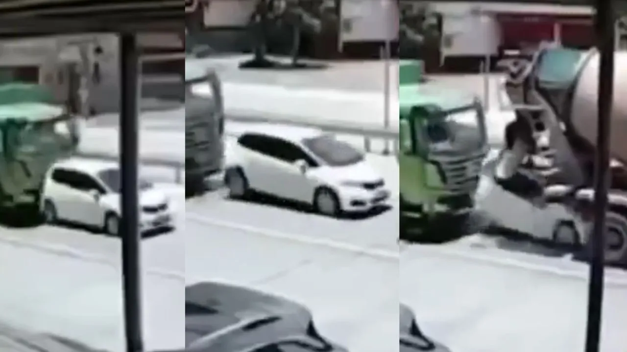 car accident video viral