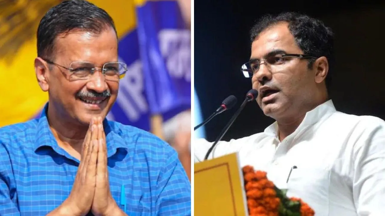 Kejriwal and Pravesh Verma