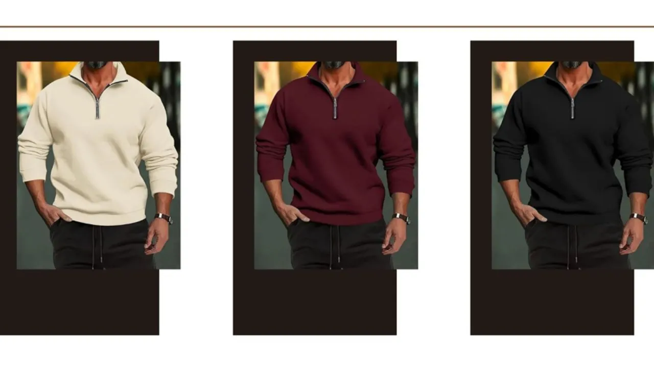 Half Chain Sweatshirt For Men