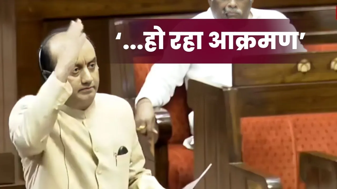 Sudhanshu Trivedi in Parliament  
