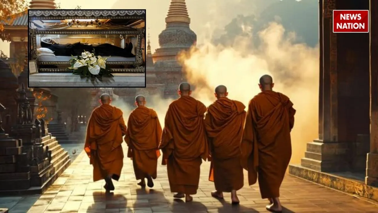 Thailand Buddhist Monastery 73 corpse